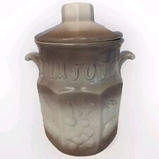 Rumtopf Jar Barrel Canister