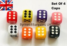 Dice Valve Tyre Dust Caps Bike