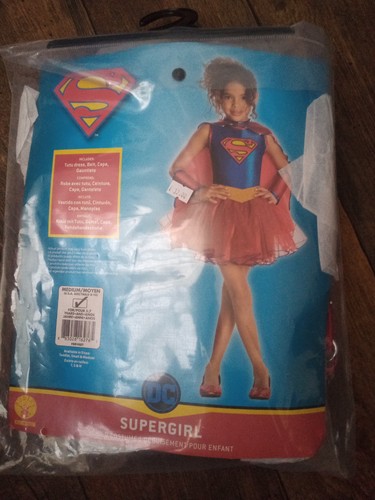 Girls supergirl dress costume - girls,