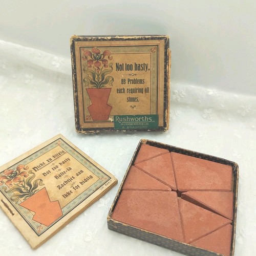 Unusual antique tangram tile - unusual,