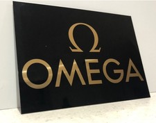 Large Omega gold mirrored