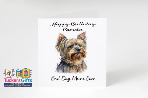 Personalised yorkshire terrier - personalised,