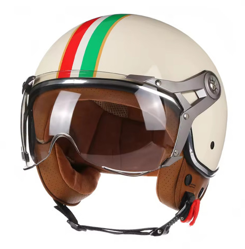 Helmet open face motorcycle - open,