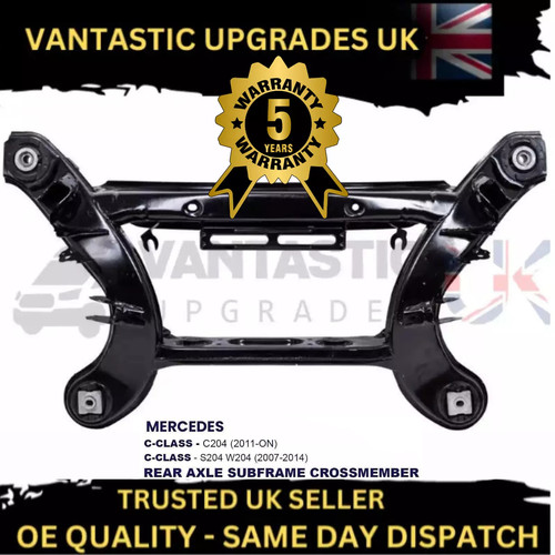 Rear axle subframe crossmember - rear,
