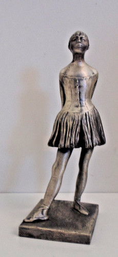 Silver metal ballerina - r.a.c.,