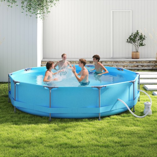 12ft round outdoor swimming - round,