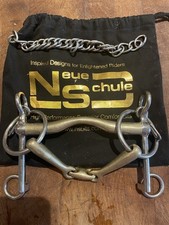 Neue Schule Double Bridle Bits 6”