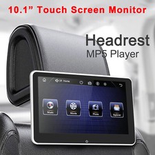 10.1" Ultra-thin Car Headrest Monitor TV Touch Screen,  Android, Video Player