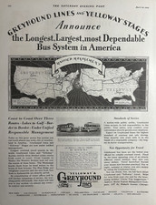1929 Greyhound Lines Yelloway