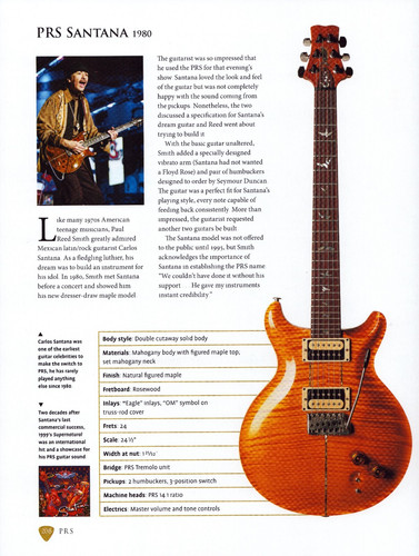 1980 prs santana guitar - 1980,