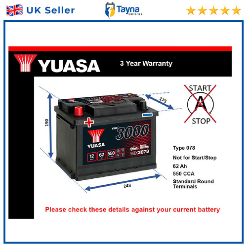 Battery fits alfa romeo - battery,
