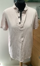 All Saints Cotton Pink Polo