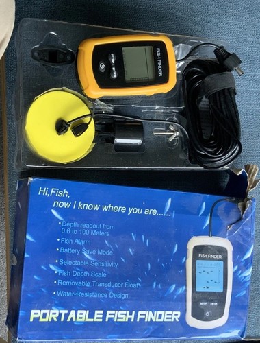 Portable fish finder - fish,