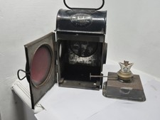 Vtg Railway Lamp Sherwood Kerosene Oil Conductor Safety Lantern ER 1955 SNLW Ltd