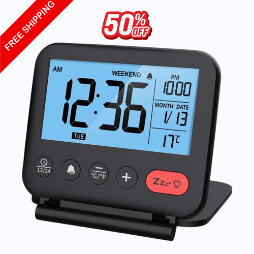Mini digital travel alarm - mini,