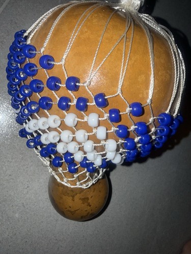 Natural african gourd shekere - natural,