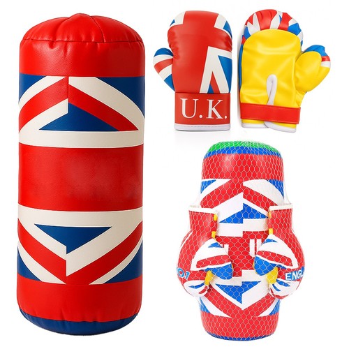 Kids punching bag with - bag,