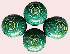 Taylor Blaze Lawn Bowls Size 3H Dark Green/Green WB 22 Very Good Used Condition