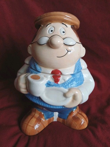 Tetley tea gaffer cookie jar - tetley,