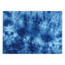 Blue Tie Dye Glass Worktop
