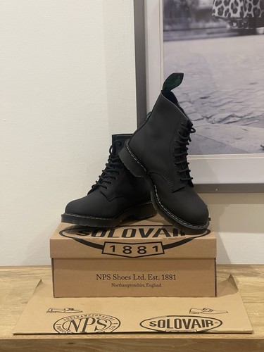 Nps solovair black leather - solovair,