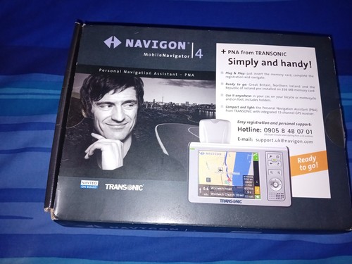 Boxed navigon mobile navigator - navigon,