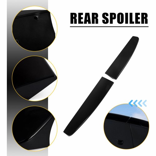 Rear roof spoiler wing body - roof,