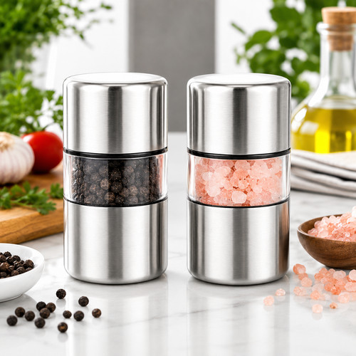 Mini stainless steel salt - mini,