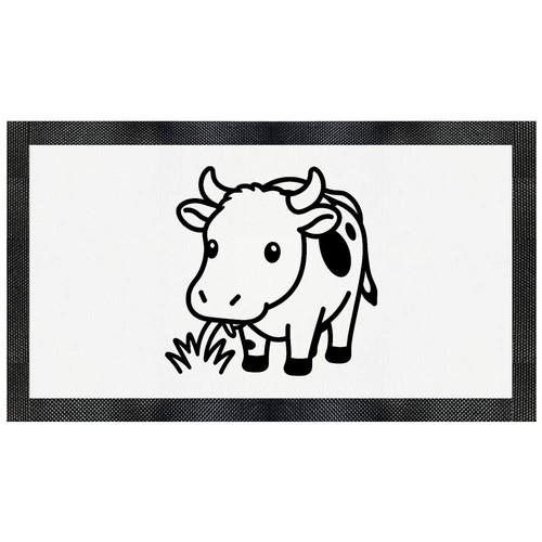 Cow eating piece - eating, a