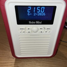 Retro Mini DAB+FM Bluetooth