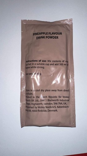 British army ration pack - british,