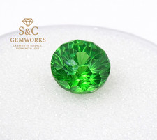 Green firework cut round - green,