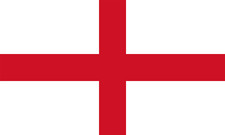England Flag 8x5FT, 5x3FT, 3x2FT St George Cross Brass Eyelets Double Stitch 