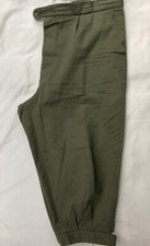 Mens Hucklecote Sporting Green Cotton Twill Canvas Breeks Hunting Shooting