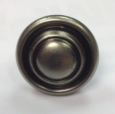 Pewter Button Knob Handle Kitchen Cupboard Door 32mm Antique Pewter Effect
