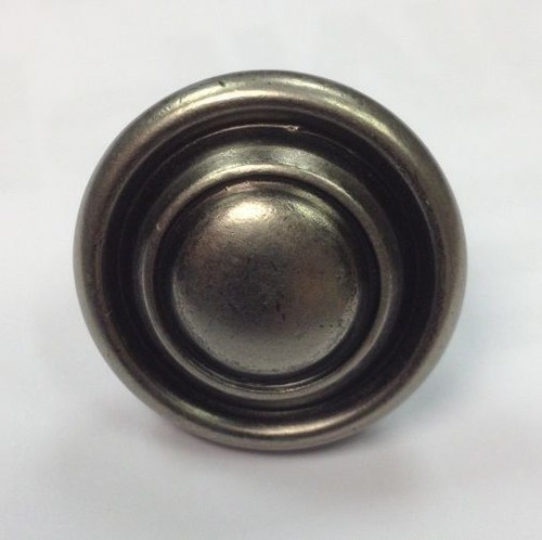Pewter button knob - button, handle