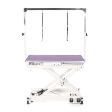 Pedigroom Prime Electric Dog Grooming Table Plug Sockets H Bar Drawer Purple
