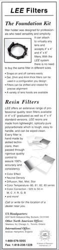 Lee filters the foundation kit - the,