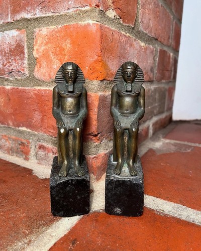 Pair egyptian revival - egyptian,