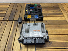 ♻ COMBO BERLINGO PARTNER ECU KIT ECU FUSE BOX KEY 9830790580 9833749880 19 TO 24