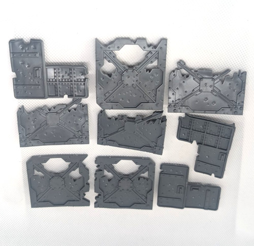 Necromunda terrain barricades - terrain,