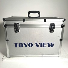 Excellent- Large Toyo Silver Camera Hard Case - with Dividers