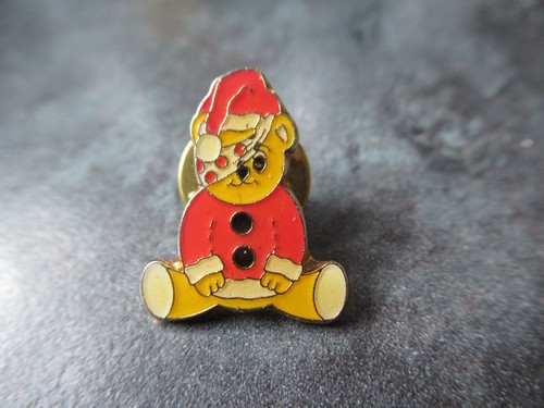 Vintage pudsey bear pin - bear,