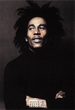 Bob Marley Postcard by