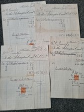 Four 1920's Ashington Coal