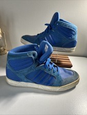 Men Blue Adidas Neo Trainers