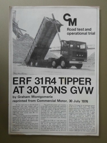 Erf 31r4 tipper - 31r4, uk