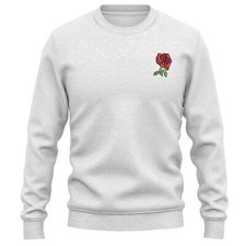 Embroidered England Rose