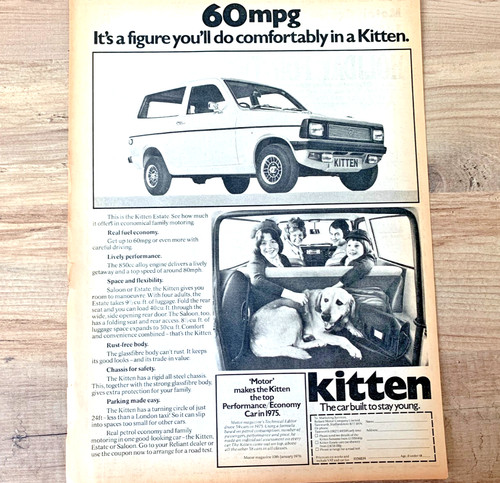 Reliant kitten 1970s - reliant,