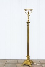 Floor Standing 19th Century Brass Church Lamp
